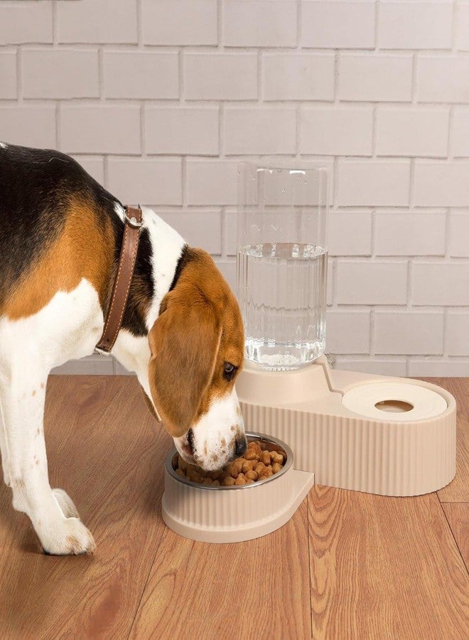 KERFORA Automatic Drinking Feeder Pet Bowl Eco-Friendly Pet Water Fountain Pet Bowl Non-Slip Bowls Stand Pet Drinkand Eat Bowls, Cups & Pails 500g for Cats Dogs - Image 2